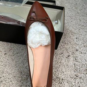 Gemma ballet flats in leather